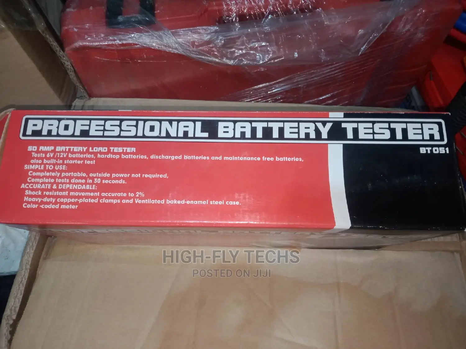 Professional Battery Tester - 50amp Battery Load Tester