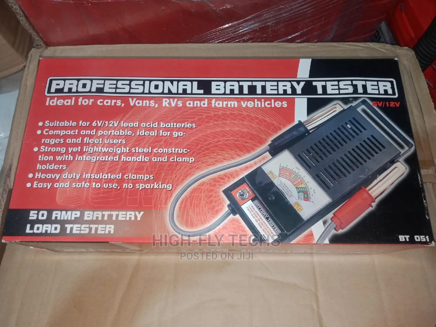 Professional Battery Tester - 50amp Battery Load Tester