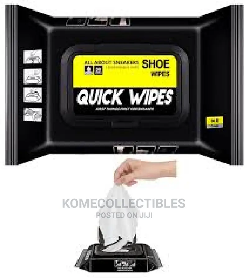 80pcs Disposable Quick Shoe Wipes