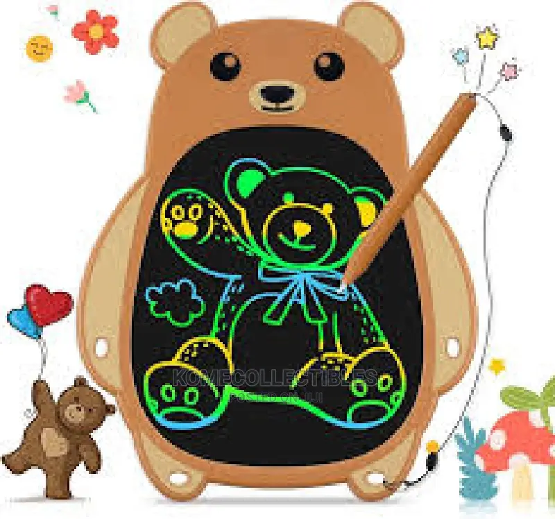 Bear Shaped Kids Writing Pad