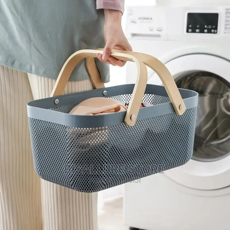 Nordic Metal Mesh Basket and Storage Organizer