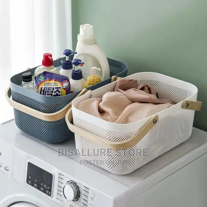Nordic Metal Mesh Basket and Storage Organizer