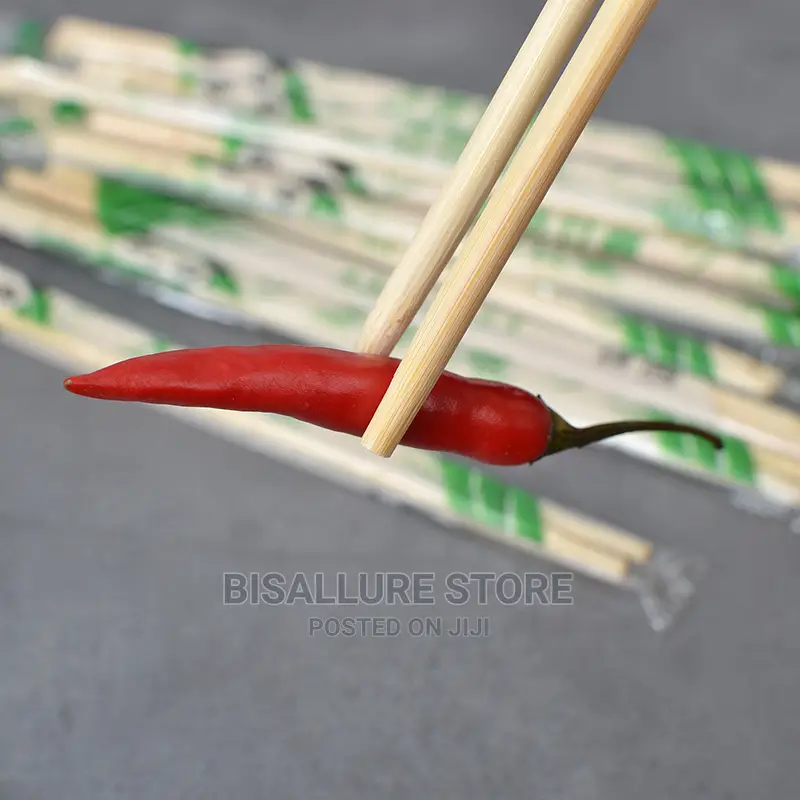 Chinese Bamboo Wooden Chopsticks - 20 Packs