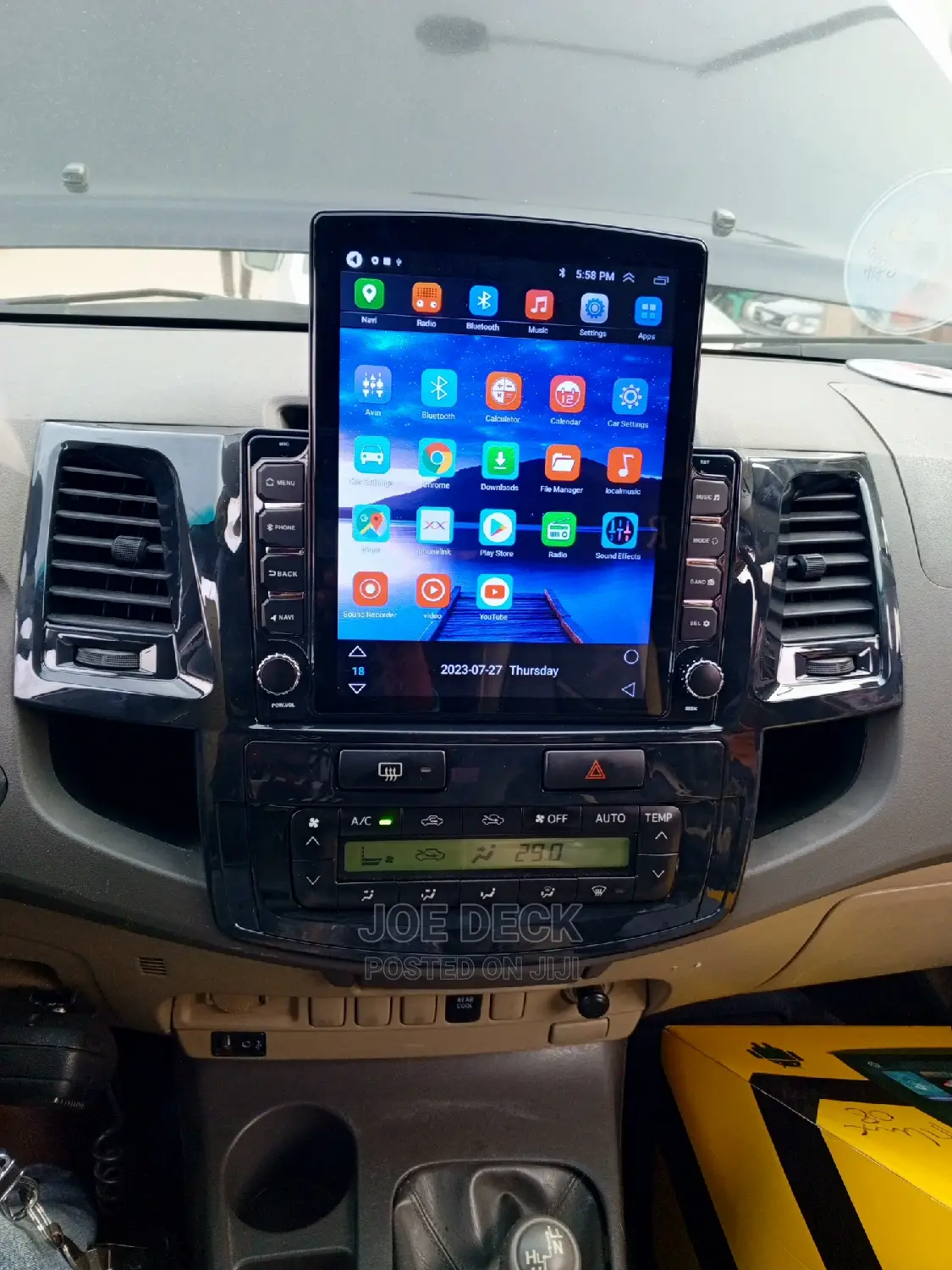 Toyota Fortuner 2008 Android System