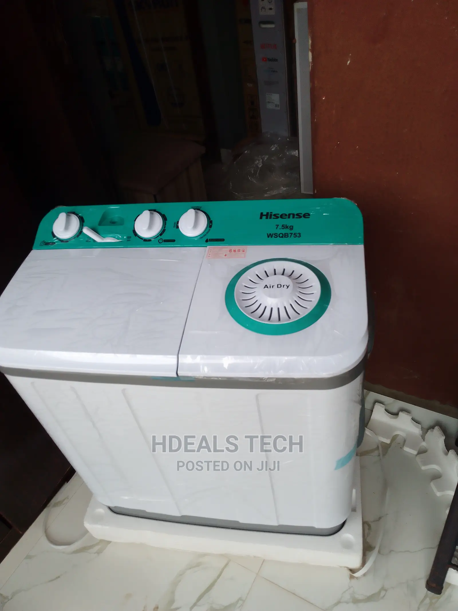 Best Selling Hisense 7.5kg Top Loader Washing Machine