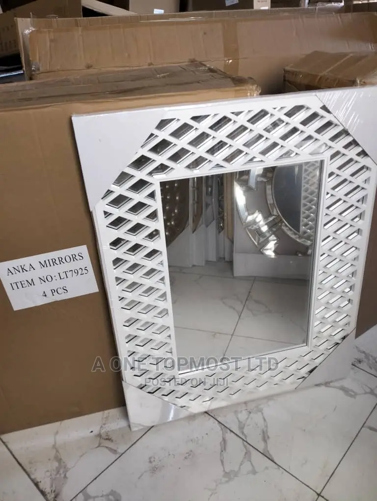 White Design Mirror