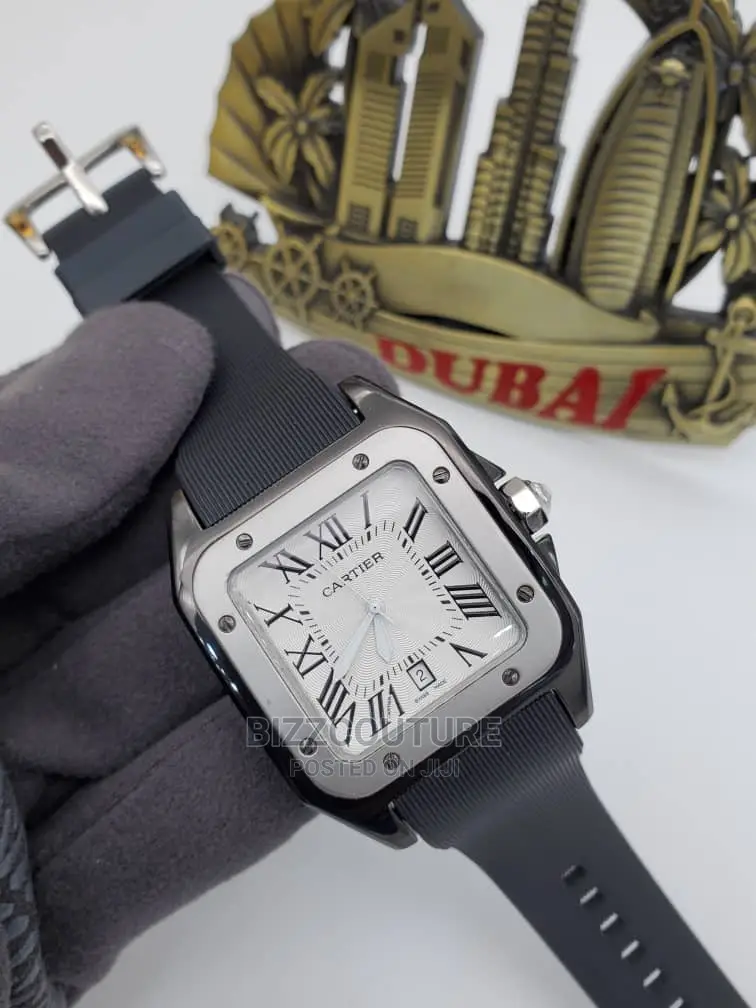 Original CARTIER Rubber Strap Watch Available in Store