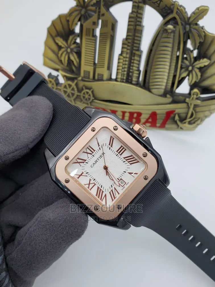 Original CARTIER Rubber Strap Watch Available in Store