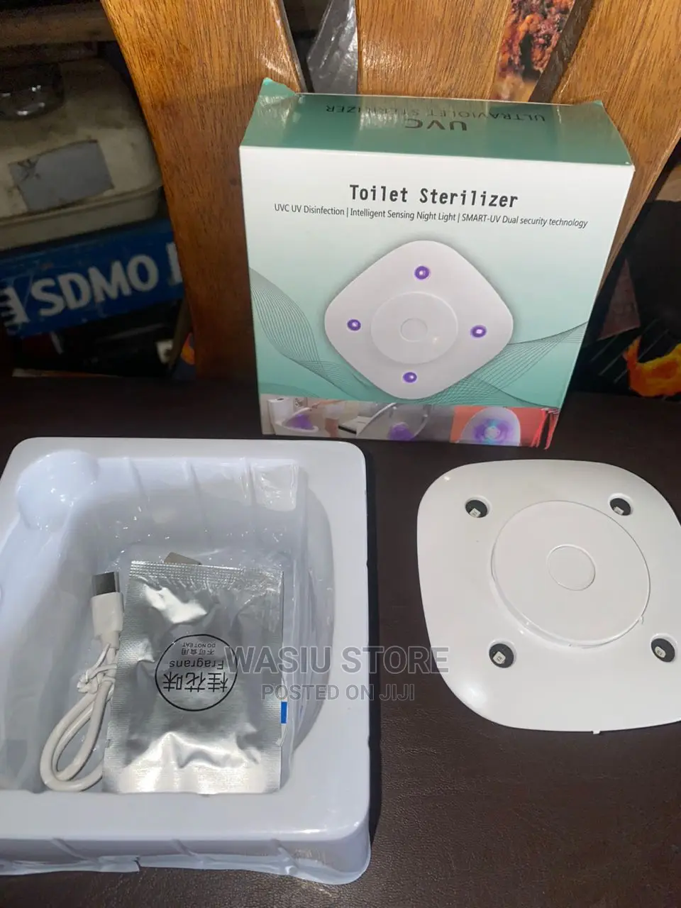 Toilet Seat Uv Sterilizing Night Lamp Remove Odor