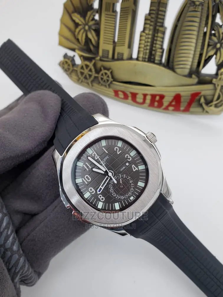 Original PATEK PHILIPPE Rubber Strapwatch Available Instore