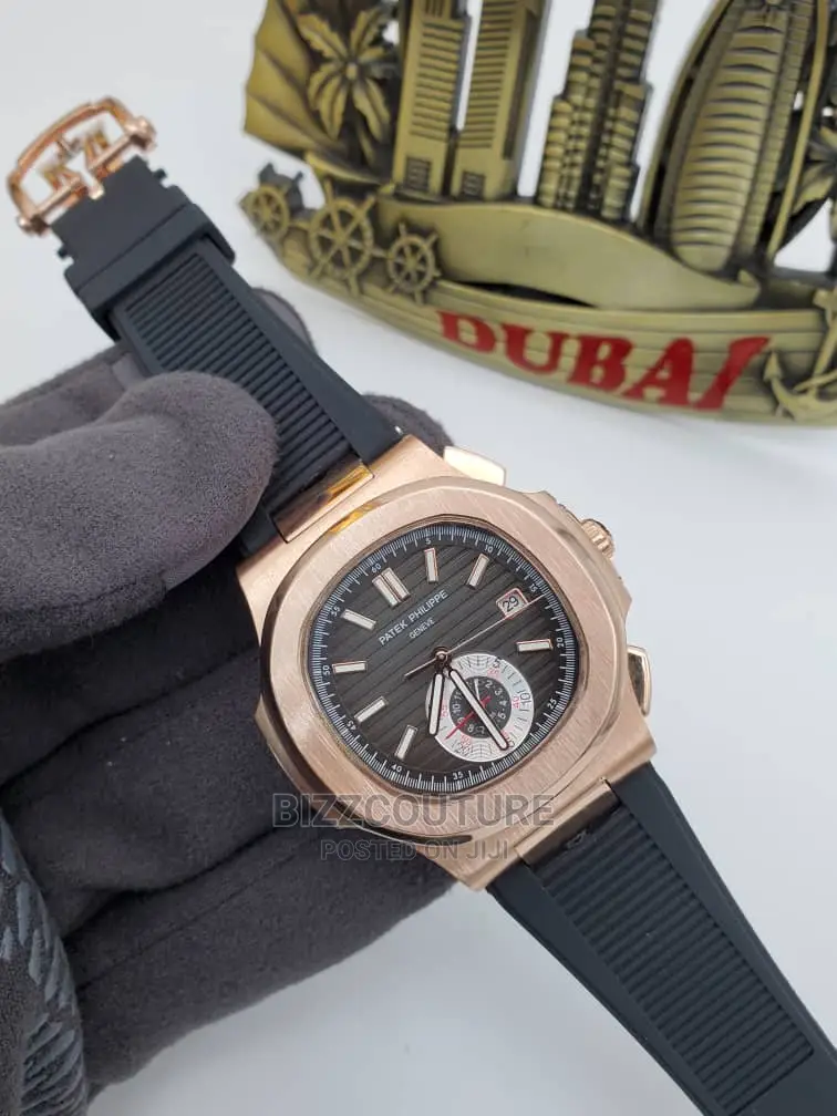 Original PATEK PHILIPPE Rubber Strapwatch Available Instore