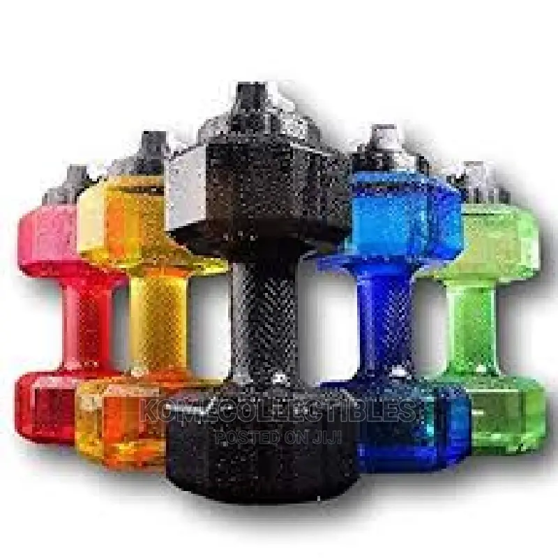 Rainbow Dumbell Shaped Water Bottle