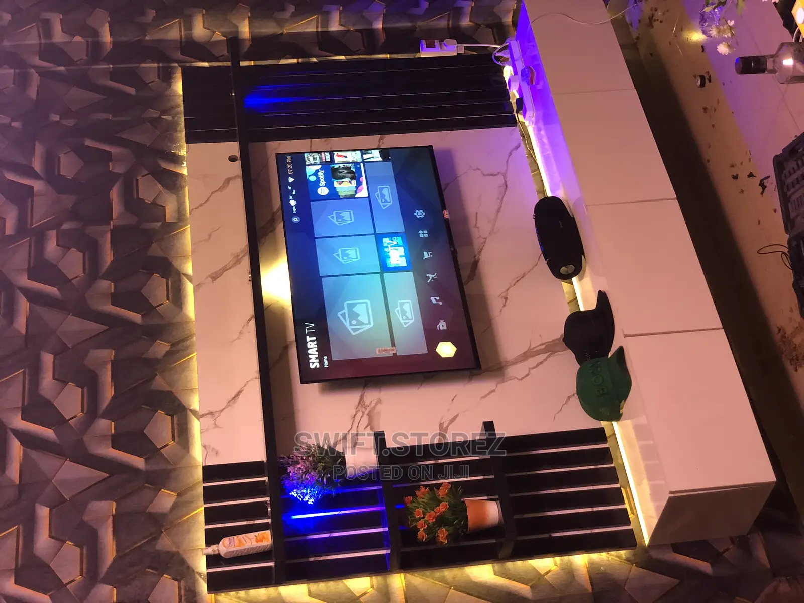 Wall Unit With Led Light