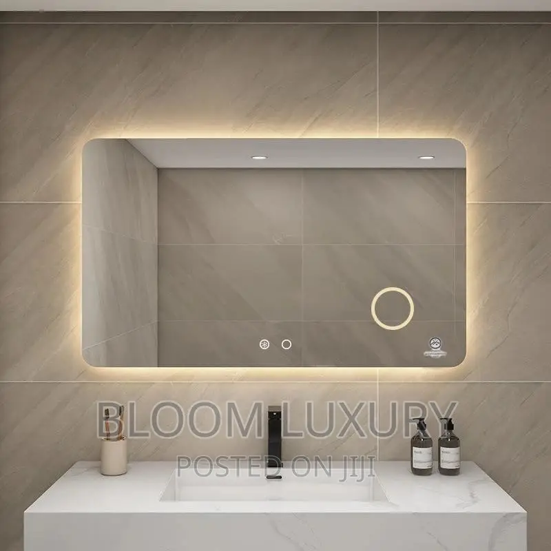 3 Color LED Mirror With Bluetooth