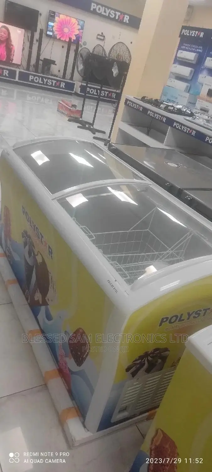 Brand New>Polystar 615l Display Chiller With Big Capacity A+