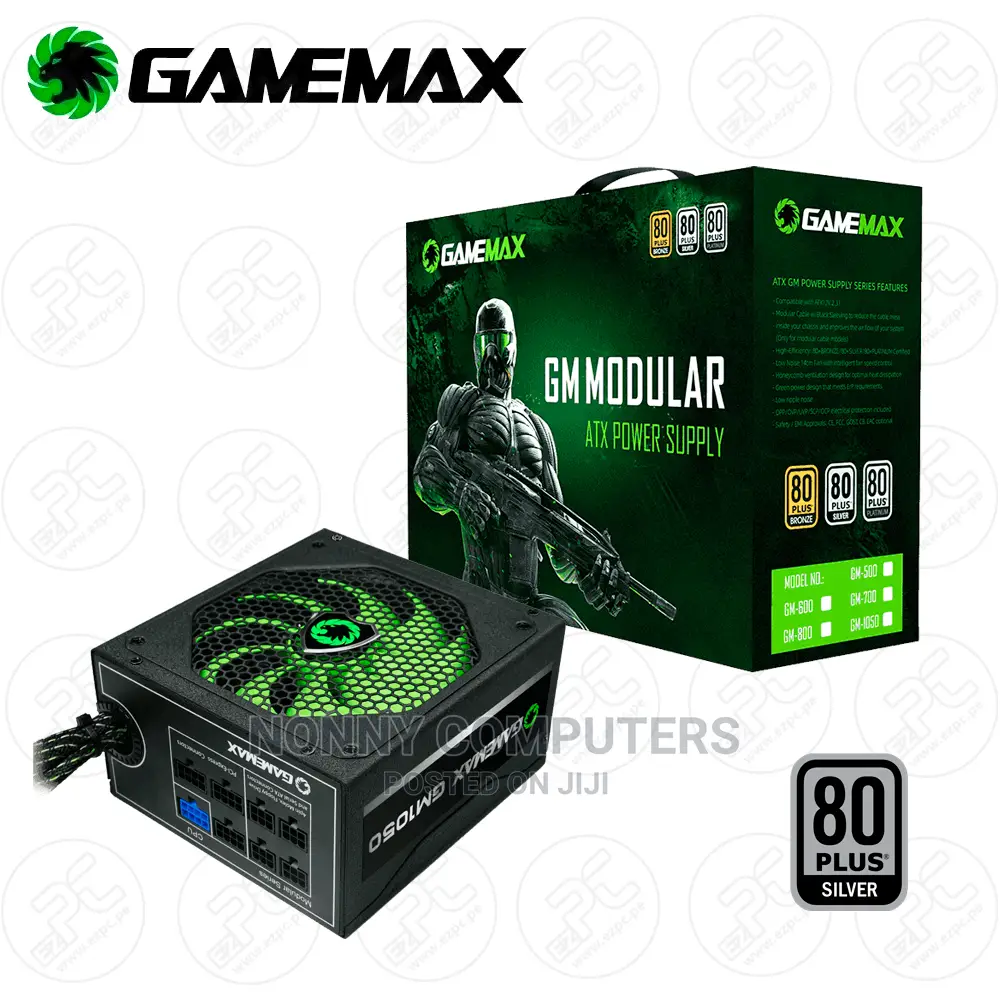 Gamemax Gm Modular Atx Power Supply 1050w