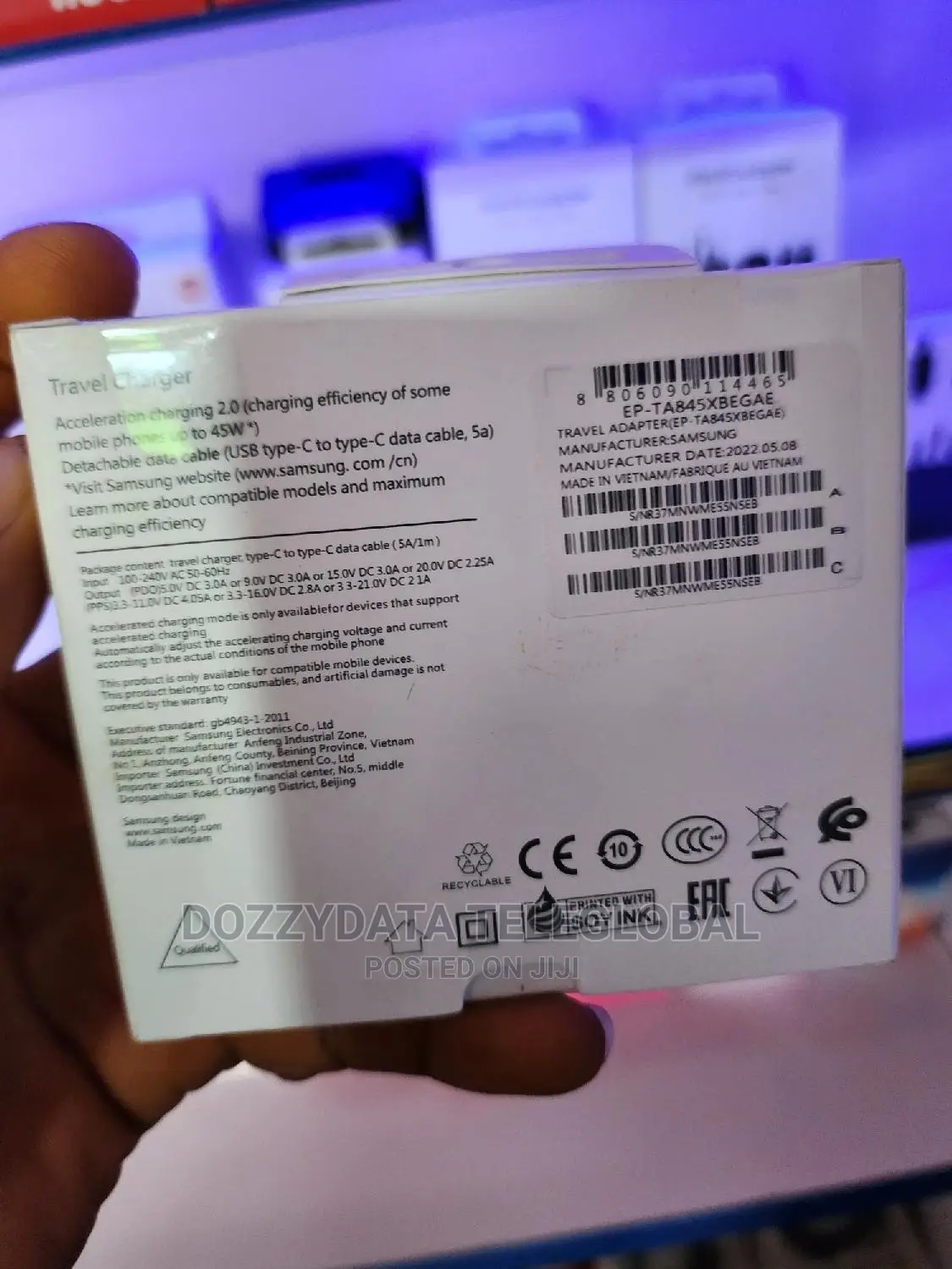 Samsung 45w Fast Wall Charger