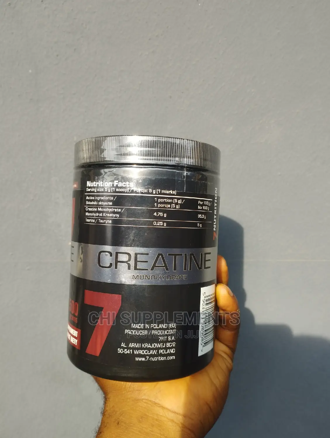 7 Nutrition Creatine (100 Servings)