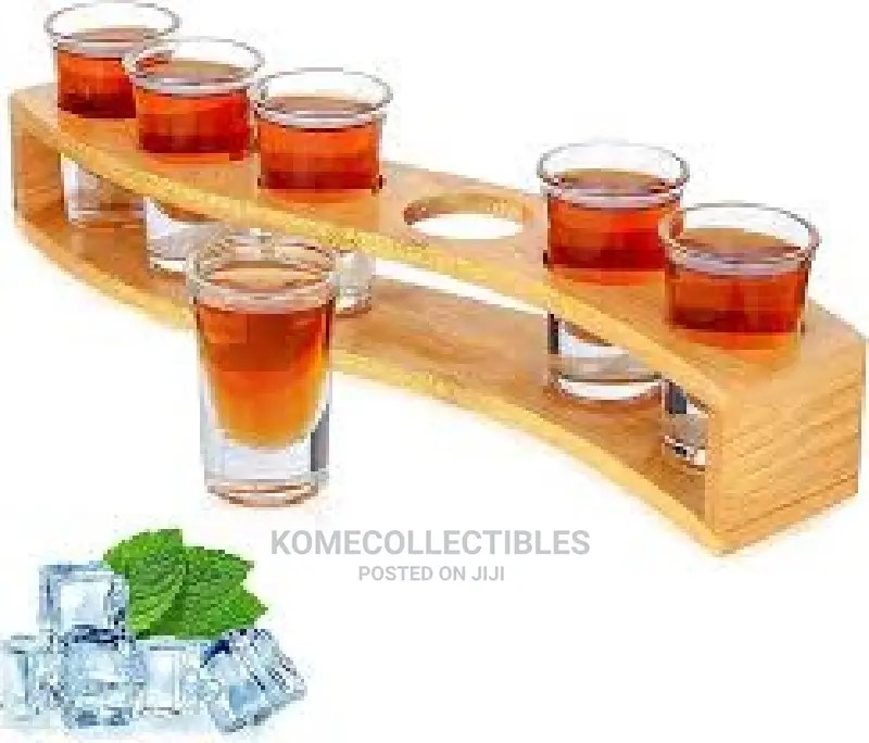Tequila Glass Holder 6 Holes