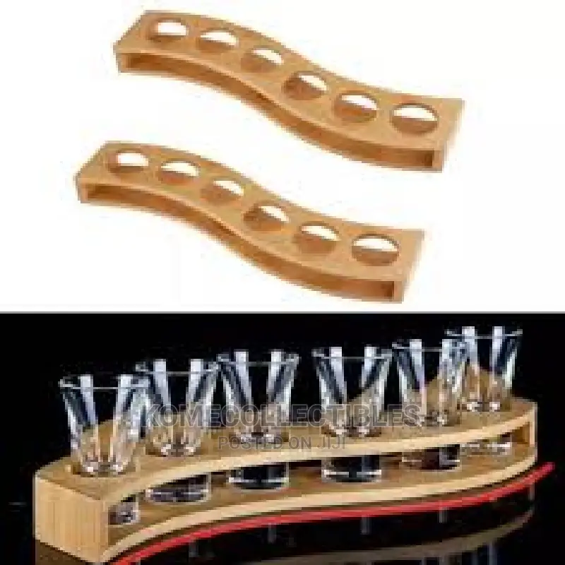 Tequila Glass Holder 6 Holes