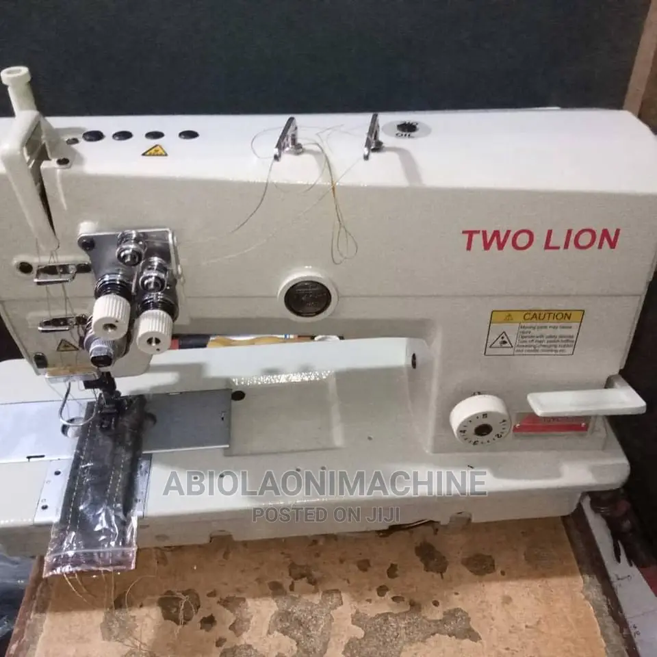 Two Lion Double Needle Straight Sewing Machine