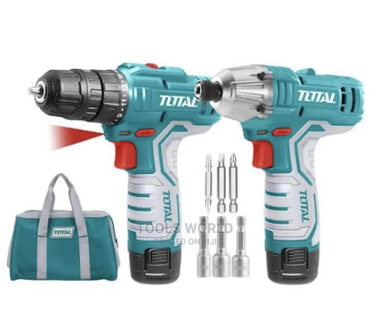 Total Li-Ion Cordless Combo KIT 12V / 1.5ah (Tkli1201)