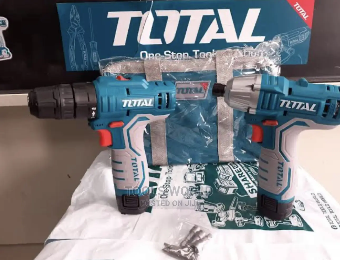 Total Li-Ion Cordless Combo KIT 12V / 1.5ah (Tkli1201)