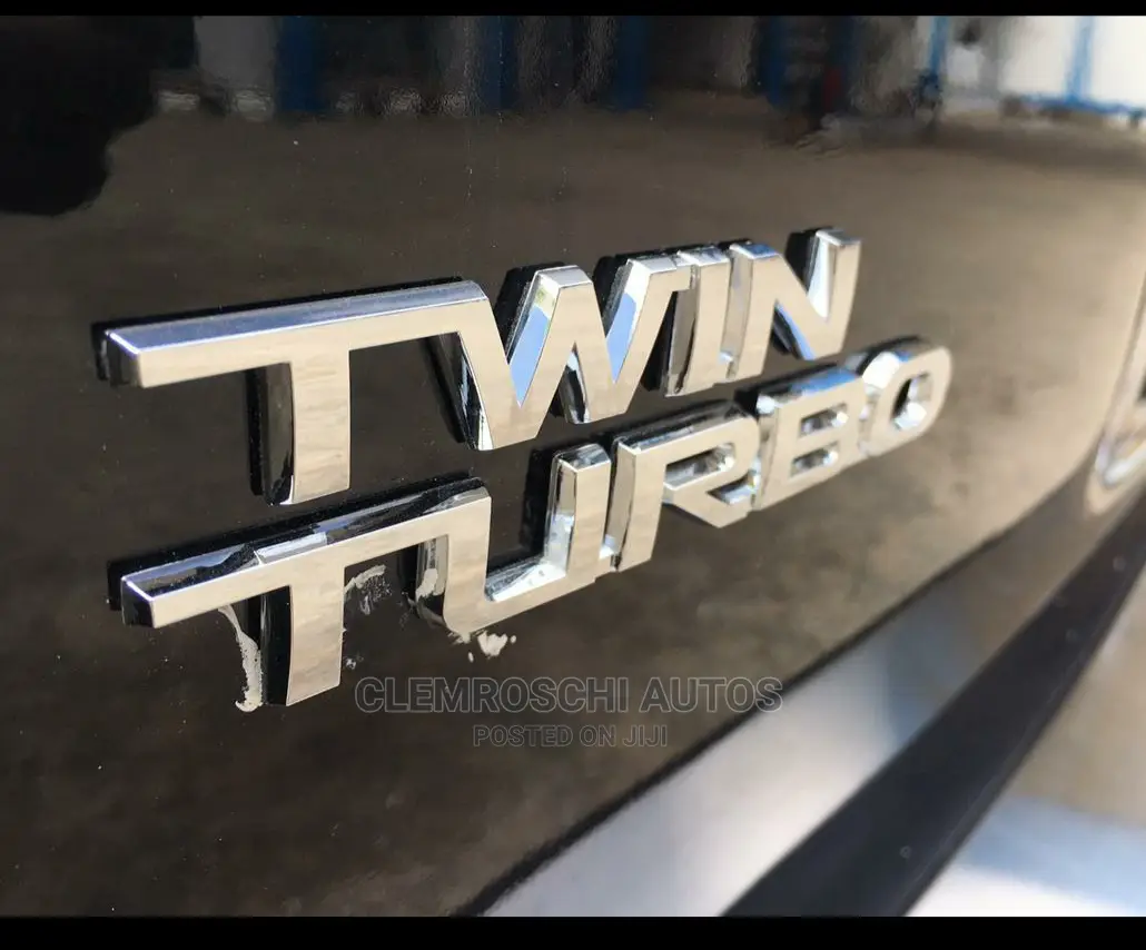 High Quality Certified Complete Written Emblem TWIN TURBO
