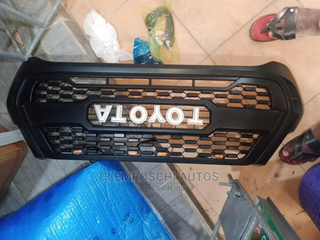 High Quality Certified LED Written Toyota Grill Hilux 2023