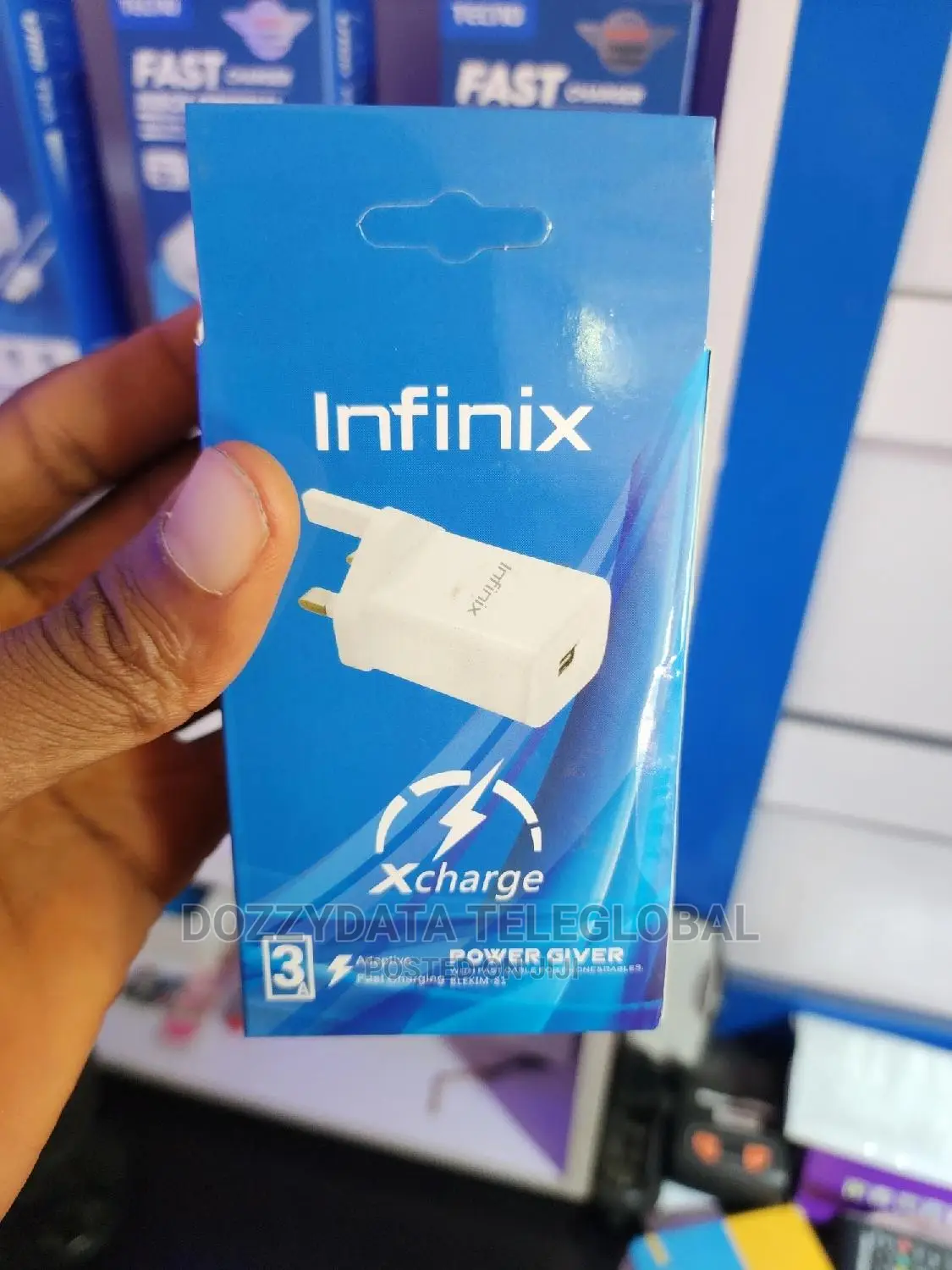 Infinix Fast Charger for All Infinix Phones With (USB Cable)