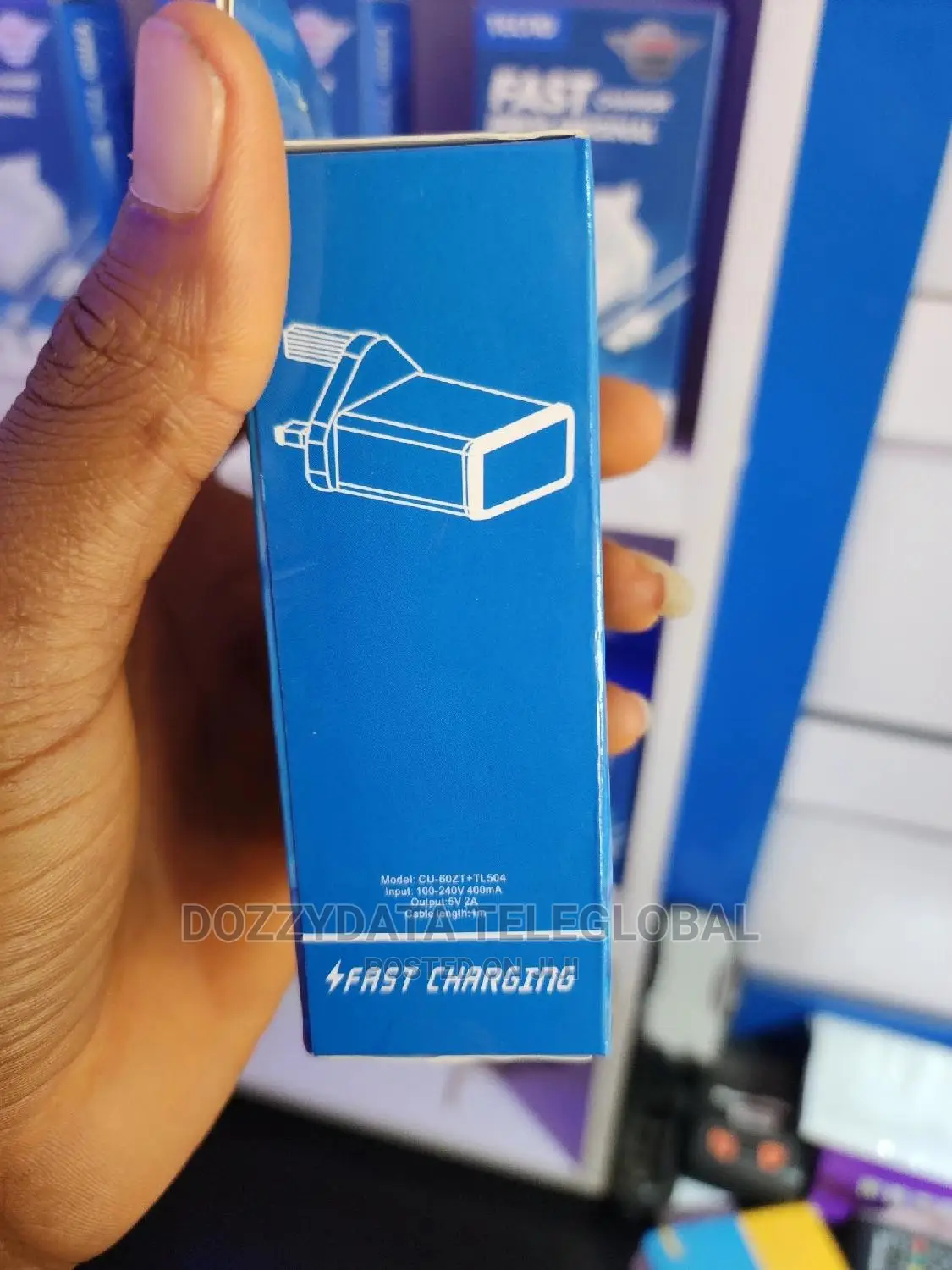 Infinix Fast Charger for All Infinix Phones With (USB Cable)