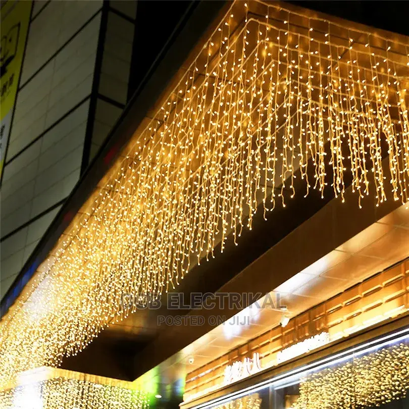 Led Curtain Icicle String Light