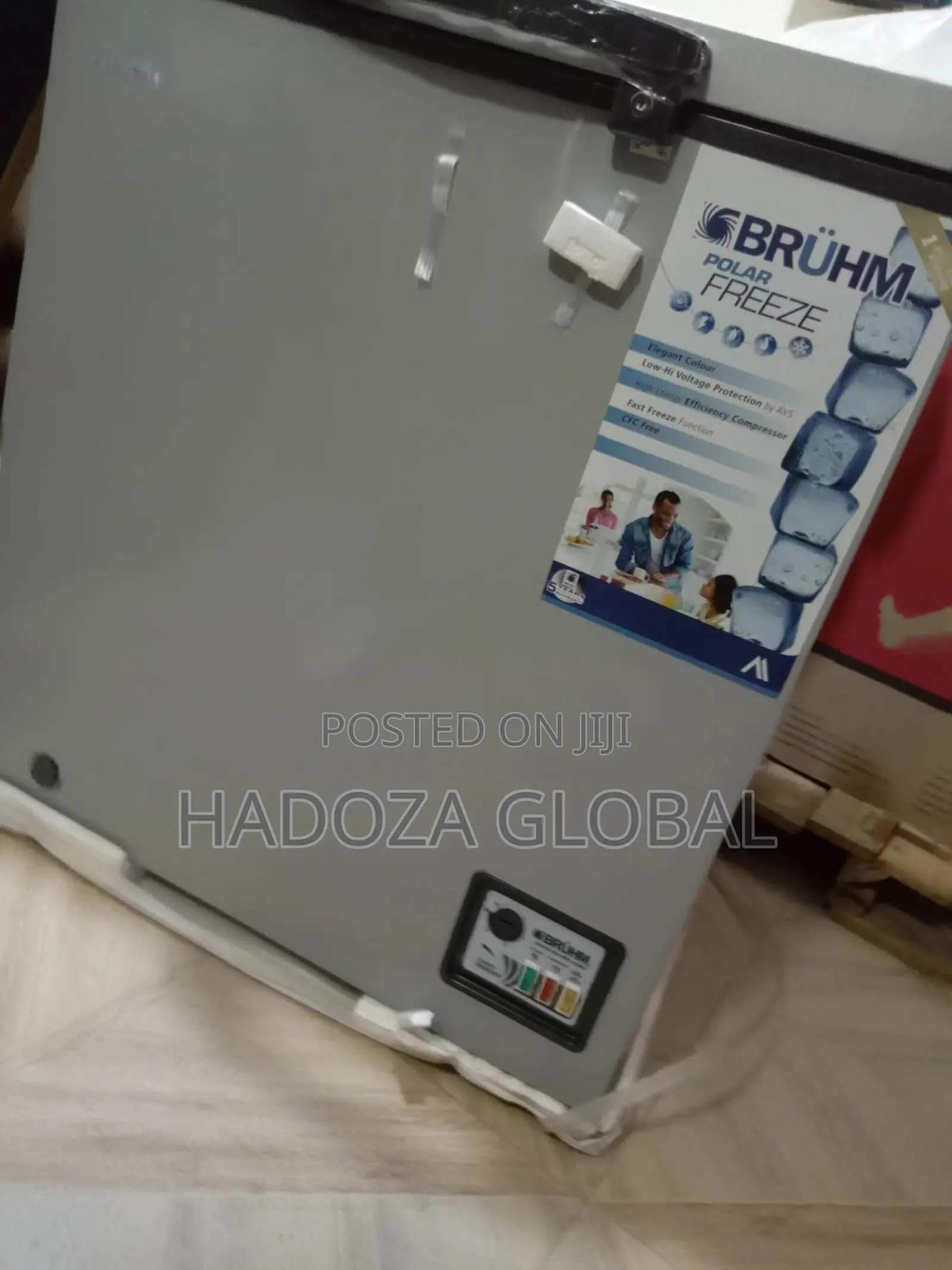 Luxury Bruhm Freezer | BCS-160MR R600 - Silver