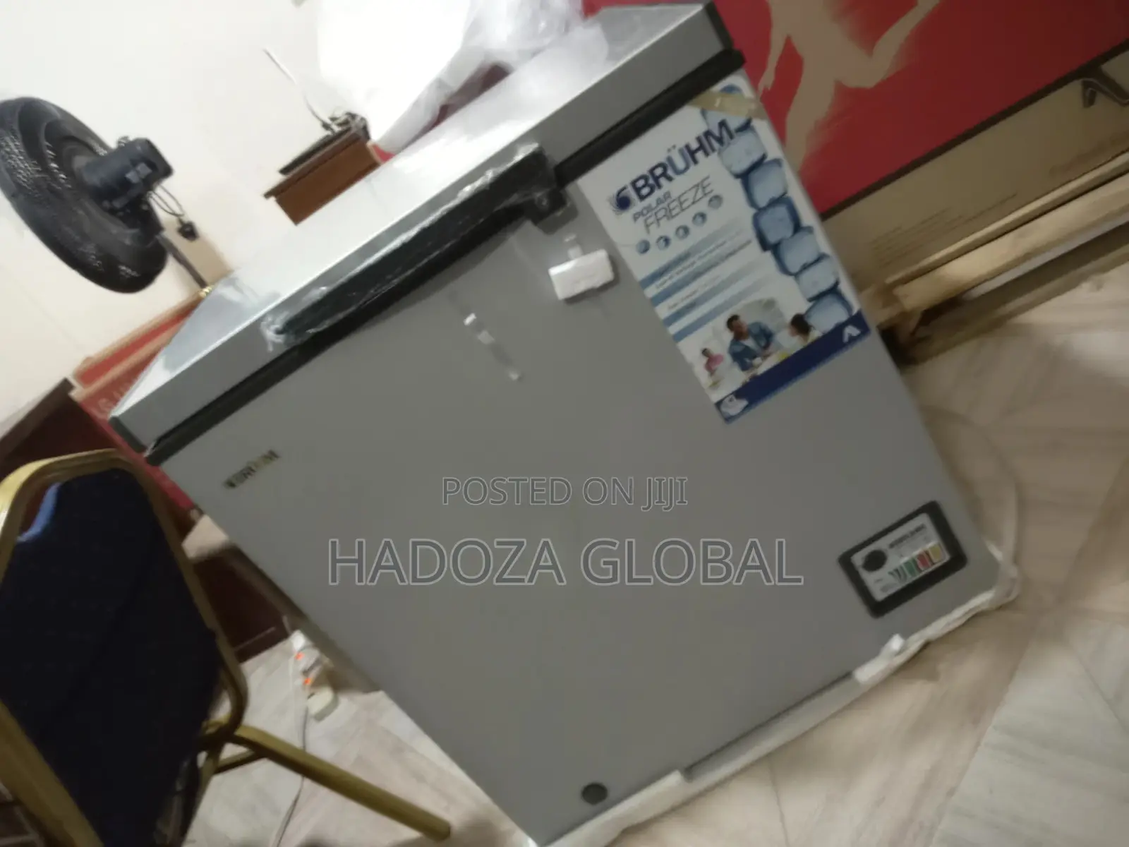 Brand New Bruhm Freezer | BCS-160MR R600 - Silver