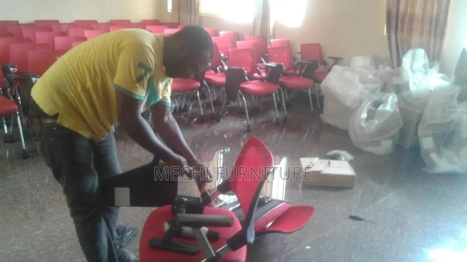 Installation of Office Chairs