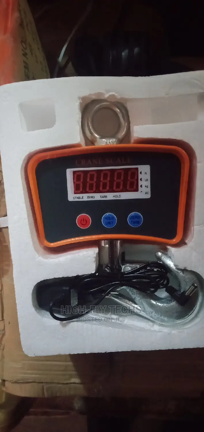 Heavy-Duty Digital Crane Scale (Model OCS-S1 | 500kg)