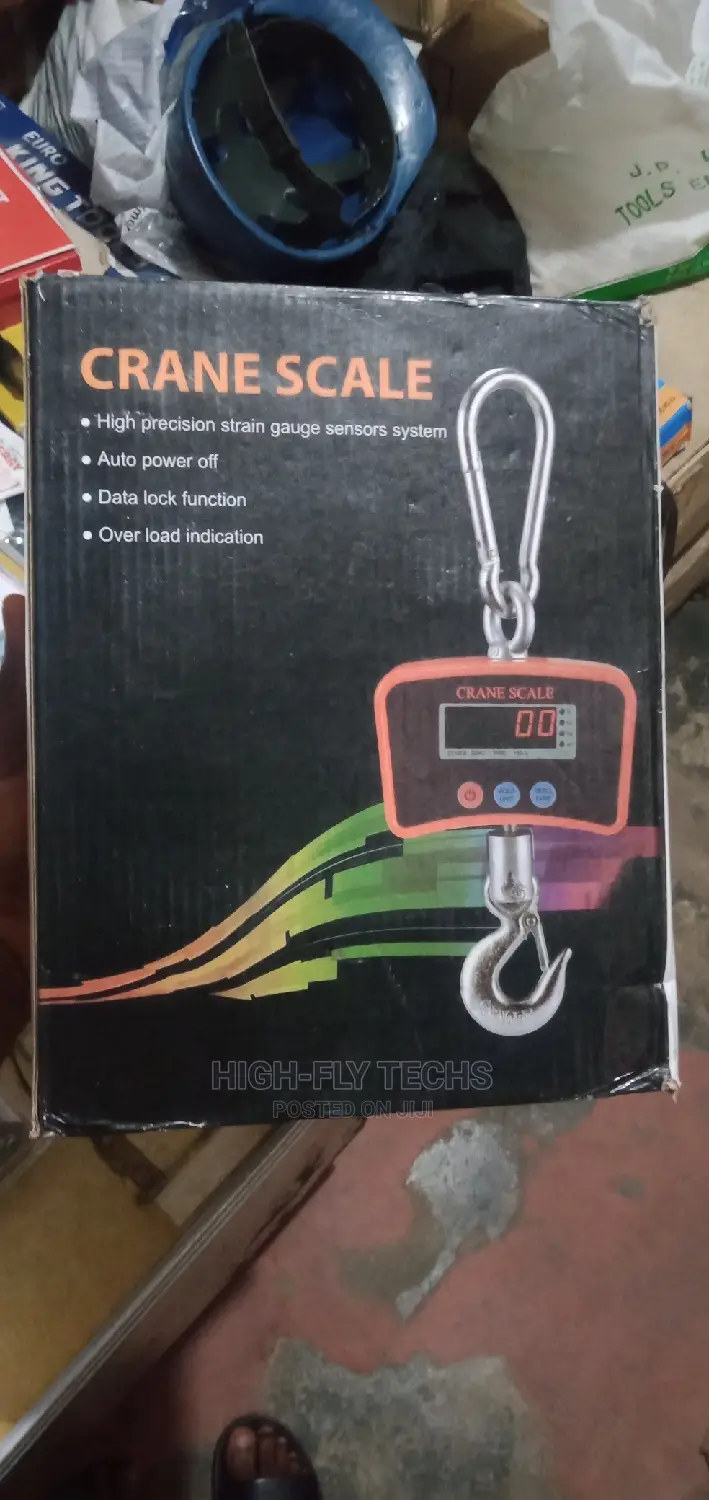 Heavy-Duty Digital Crane Scale (Model OCS-S1 | 500kg)