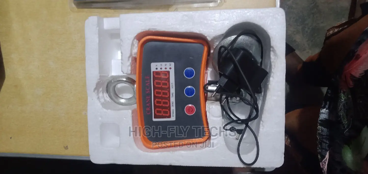 Heavy-Duty Digital Crane Scale (Model OCS-S1 | 500kg)