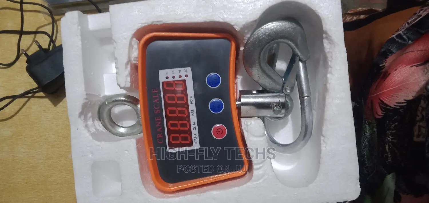 Heavy-Duty Digital Crane Scale (Model OCS-S1 | 500kg)