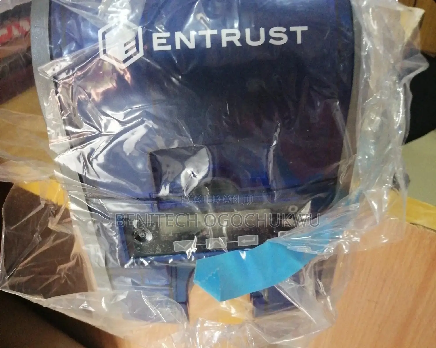 Entrust Securing a World in Motion SD360 Printer