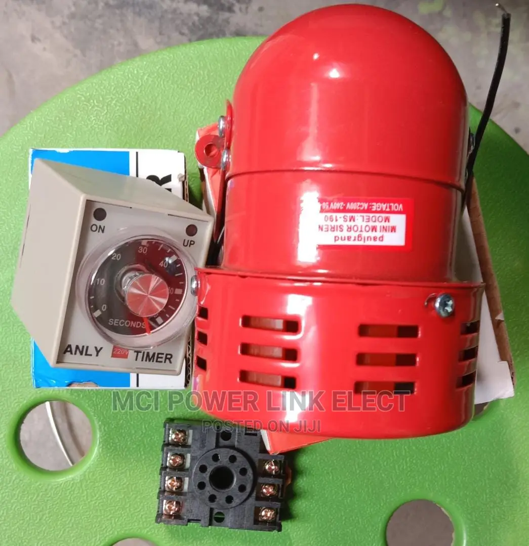 Light Alarm And Timer, Mini Siren Buzzer