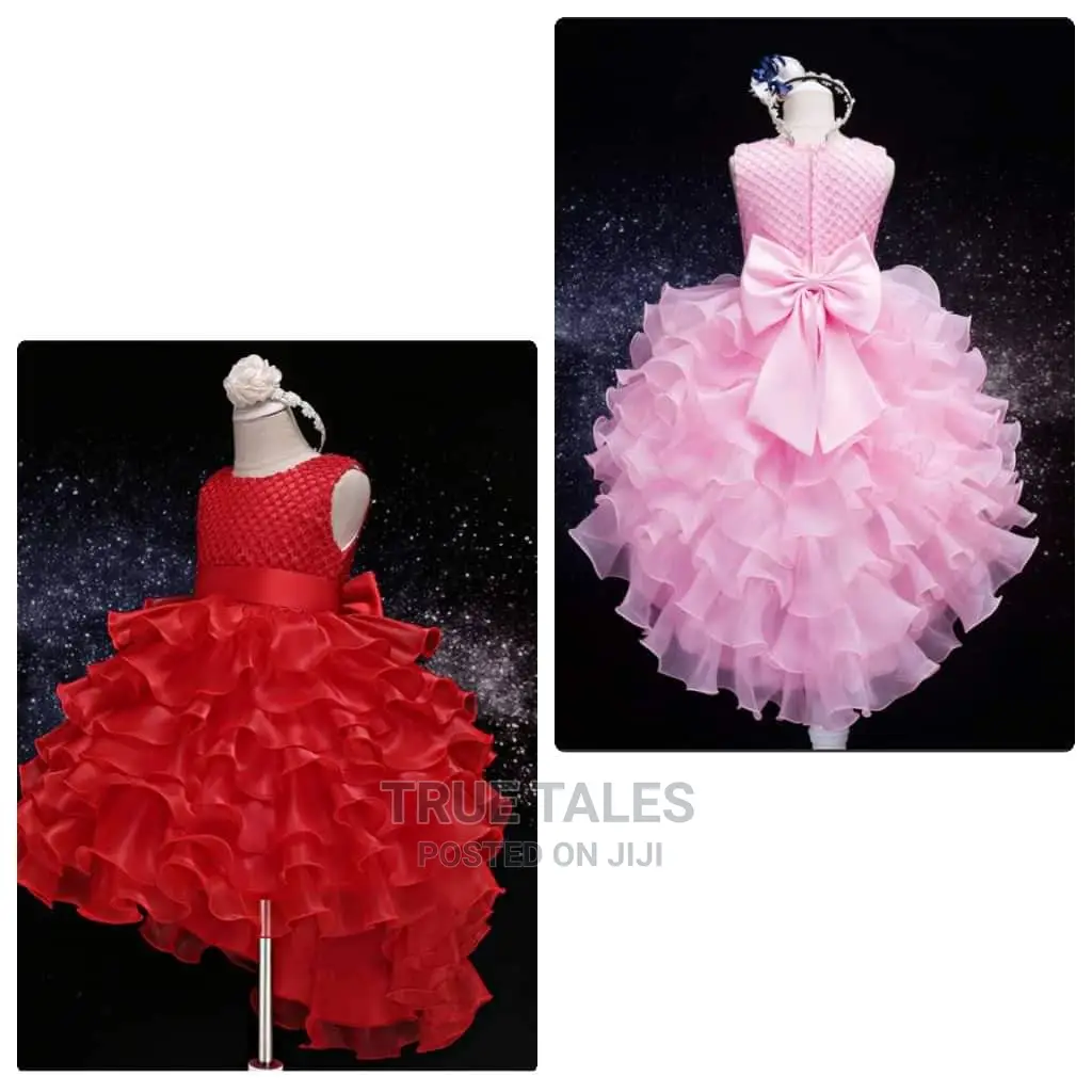 US Girl's Cinderella Ball Gown With Frills