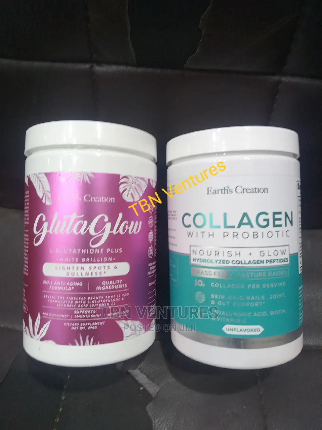 Earth's Creation Gluta Glow Collagen With Probiotics