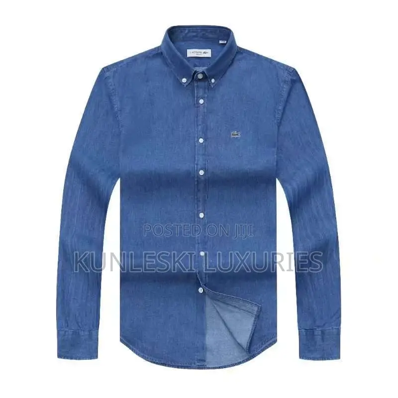 Original Lacoste Men Long Sleeve Shirt for Men