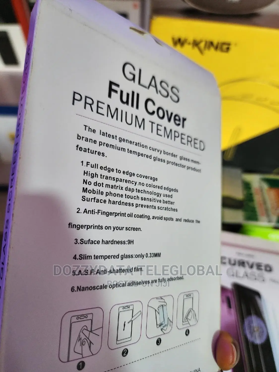 Samsung Galaxy S8, S9 Uv Nano Glass Guard