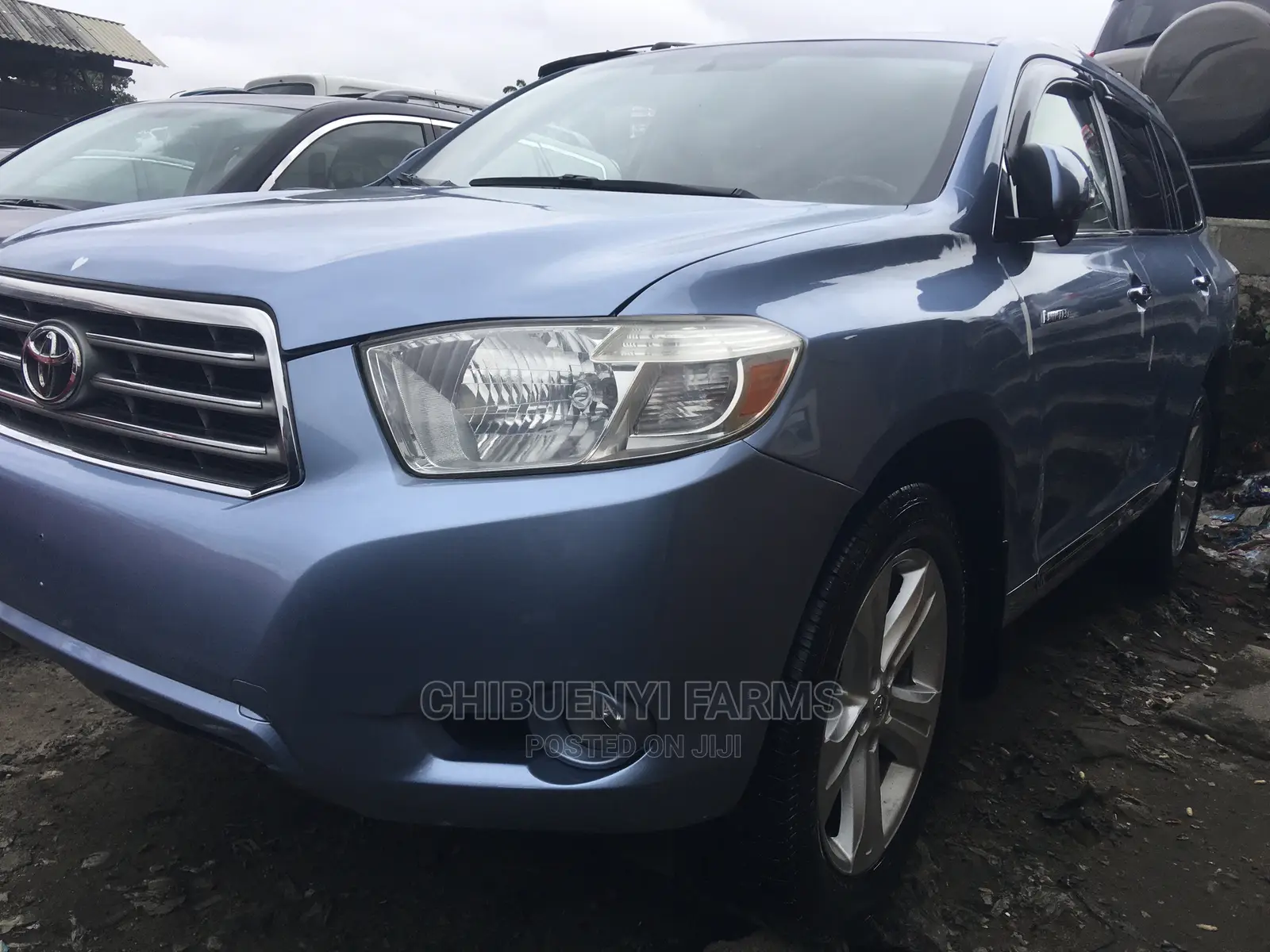 Toyota Highlander Limited 2008 Blue