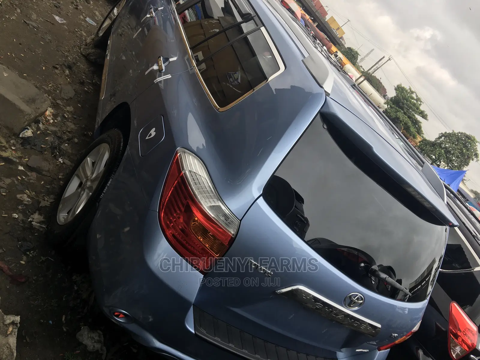 Toyota Highlander Limited 2008 Blue