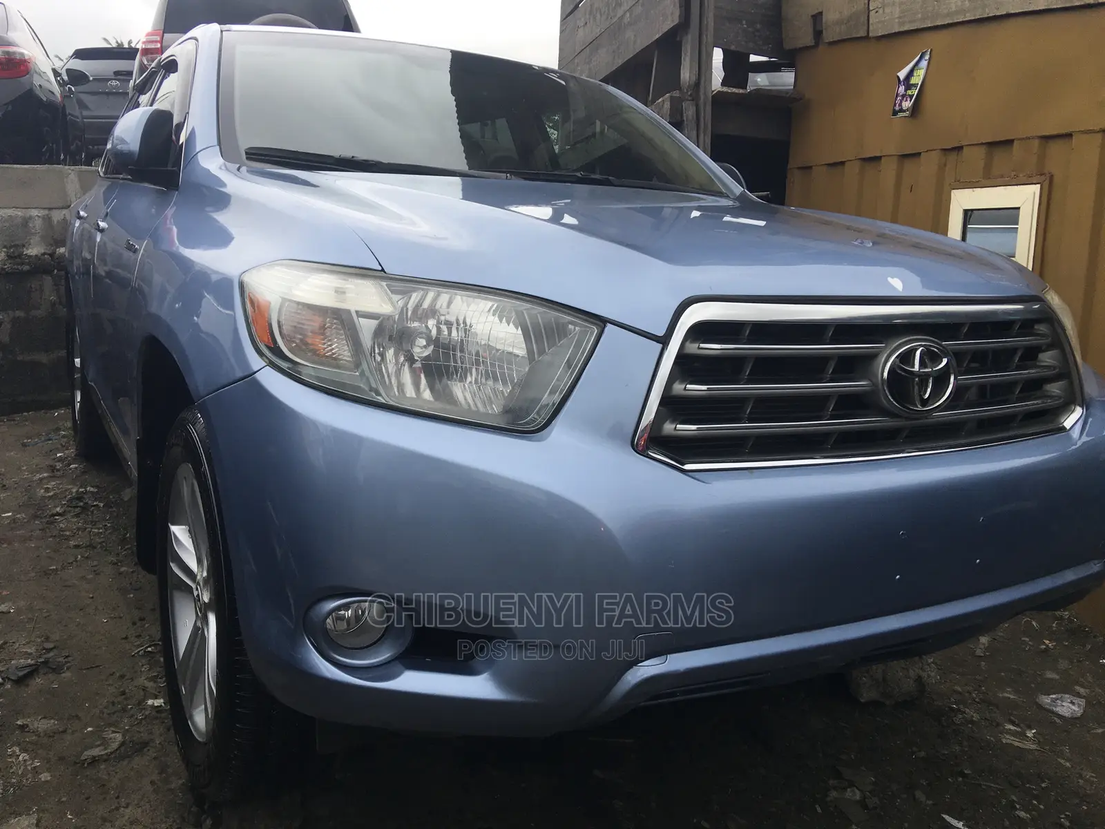 Toyota Highlander Limited 2008 Blue