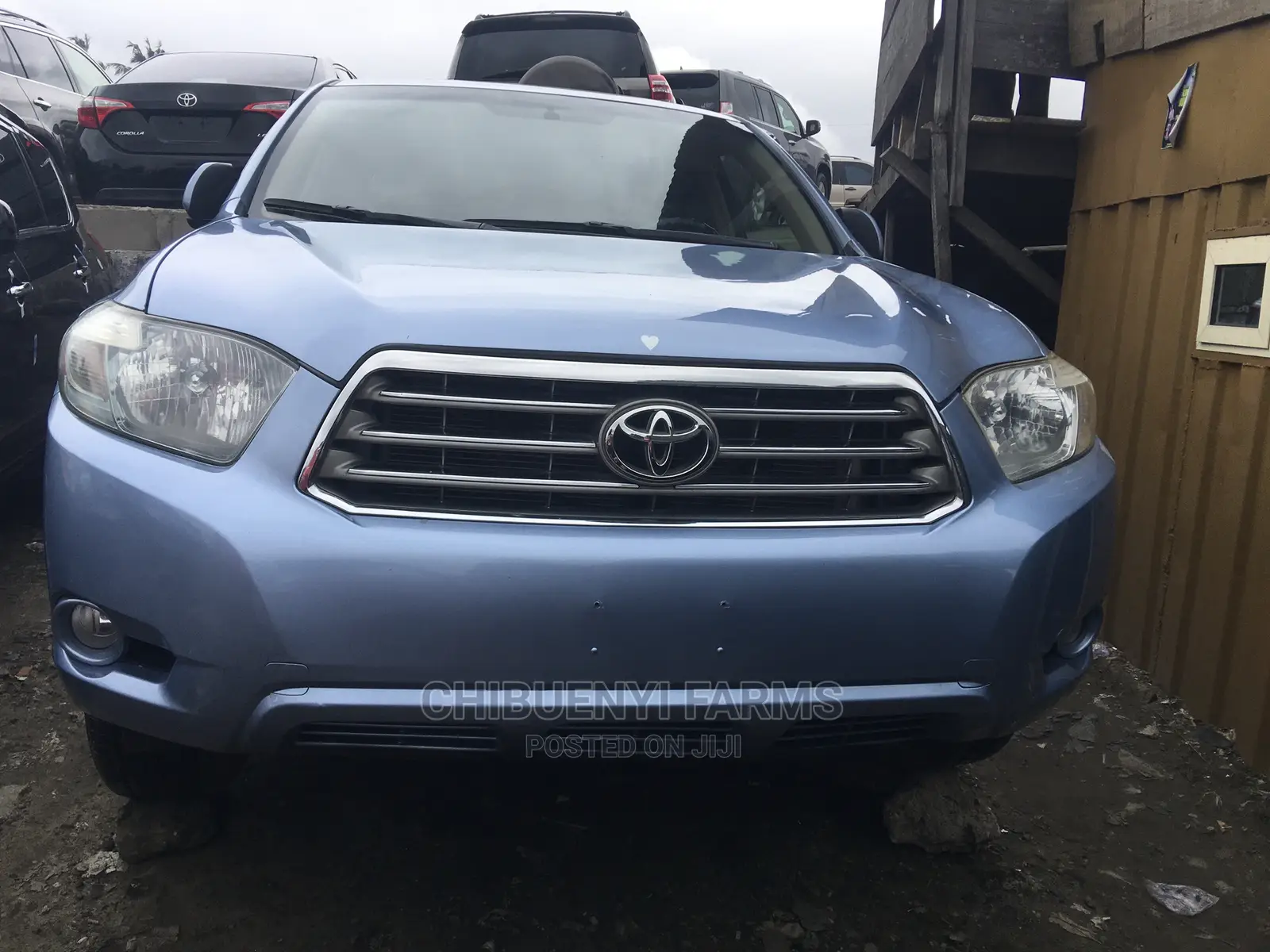 Toyota Highlander Limited 2008 Blue