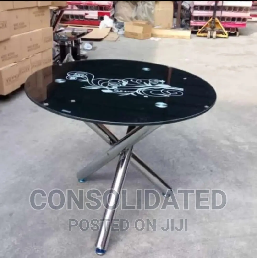 Glass Dining Set by 4